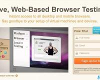 BrowserStack一次檢視網站在各瀏覽器以及裝置上的顯示效果 !