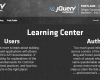 jQuery Learning Center 官方教學中心 (快速學習JQ)