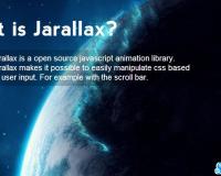 Jarallax 一款非常強大的Parallax Scrolling視差捲動製作的JQ程式庫