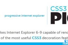讓IE6~IE9也可支援 CSS3 陰影、圓角、漸層效果